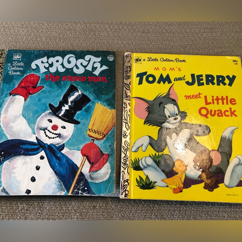 VINTAGE Little Golden Books